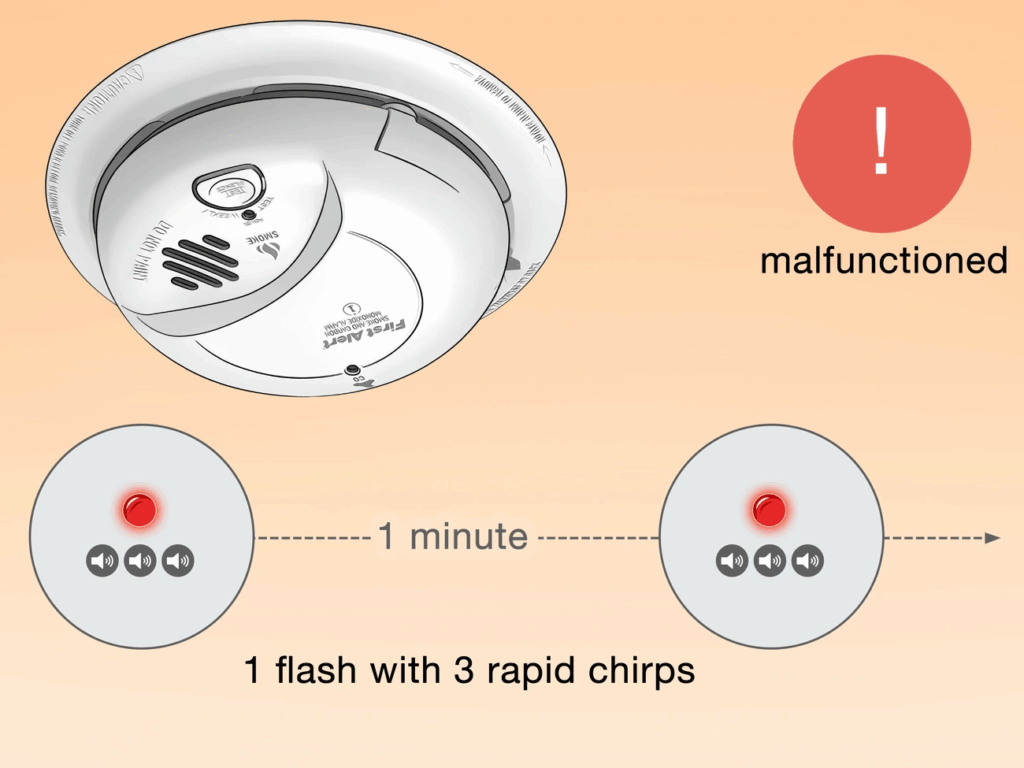 Smoke Detector Chirping