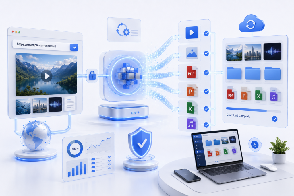 A Link Downloader Simplifies the Process