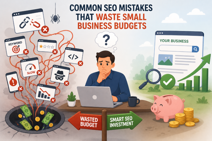 Common SEO Mistakes That Waste your Budgets